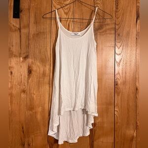 White Sleeveless top